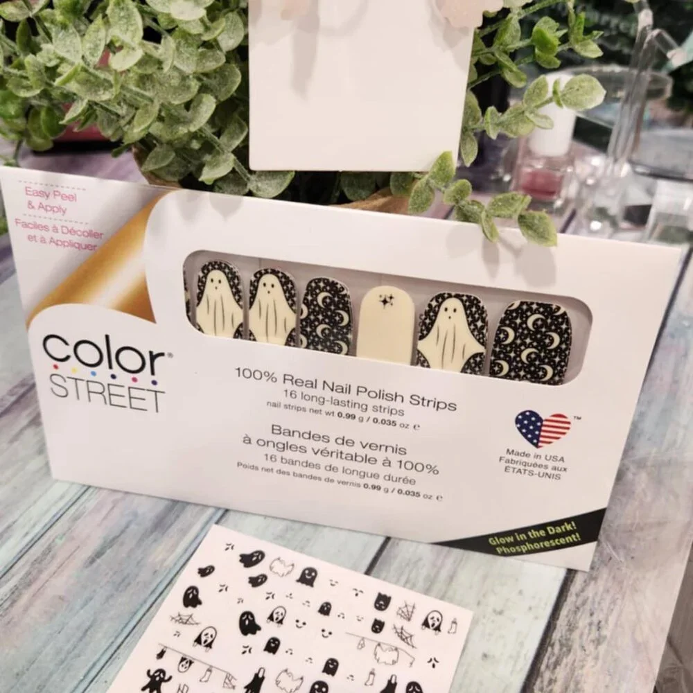 Retired Halloween Color Street Bundle - Glow in the Dark Set